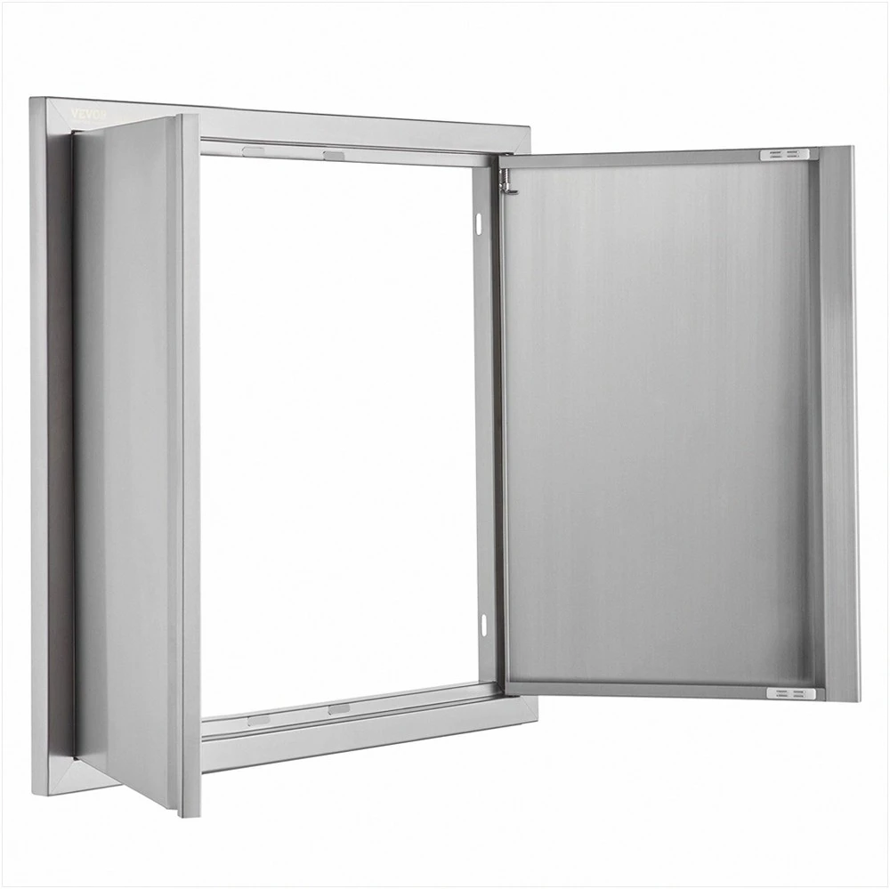 VEVOR nerūdijančio plieno kepsninės durelės 660x610 mm