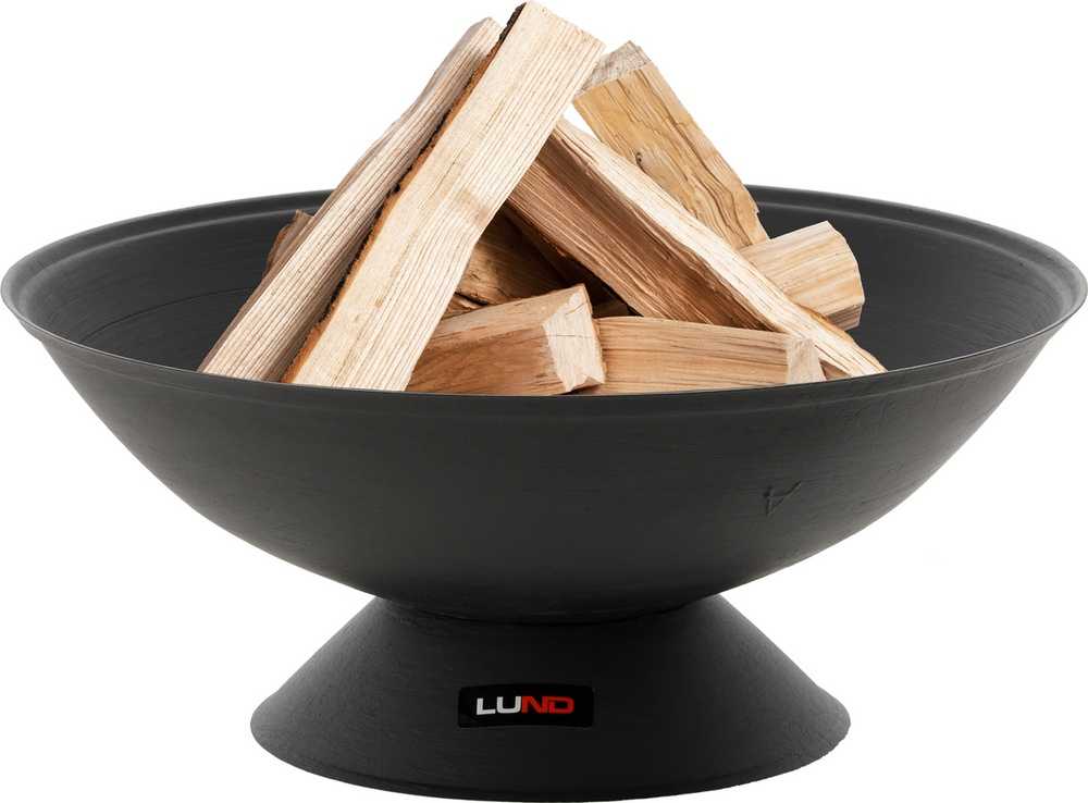 Ketaus laužavietė su grotelėmis ir žarstekliu, 56 cm laužavietė