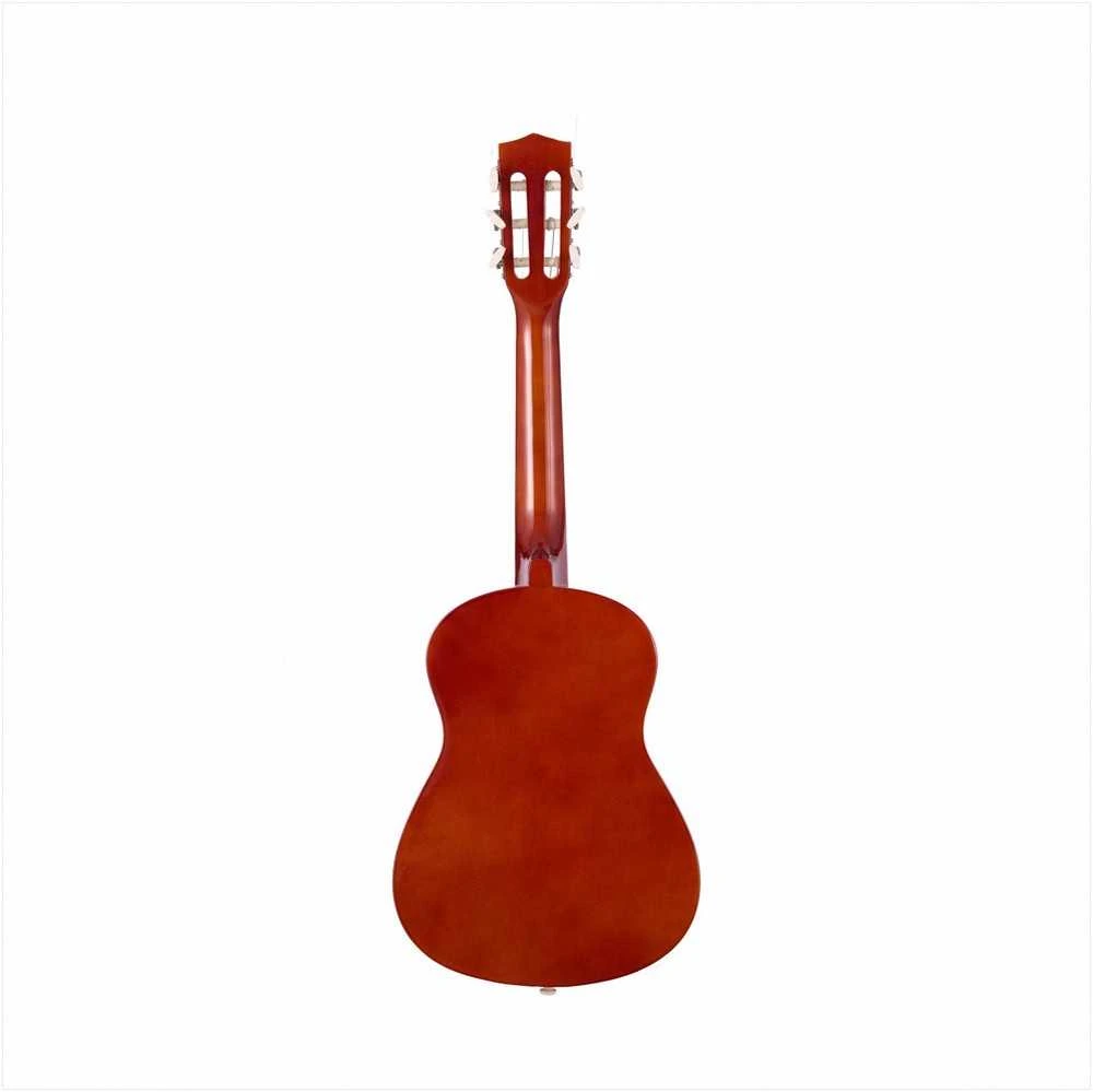 Klasikinės gitaros pradedančiųjų rinkinys, 780 mm liepos medienos instrumentas su nailoninėmis stygomis, pilnas priedų komplektas, natūralios spalvos