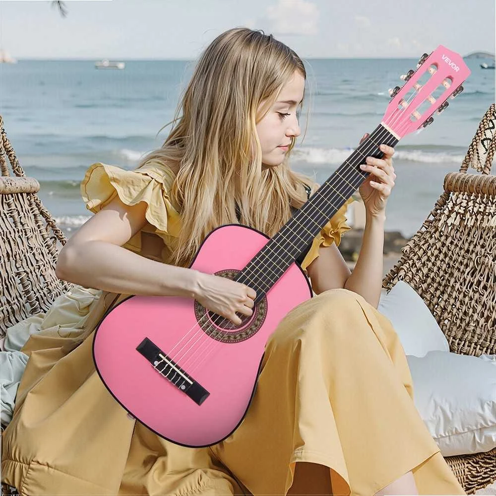 VEVOR Klasikinė gitara, 780 mm, su priedais pradedantiesiems