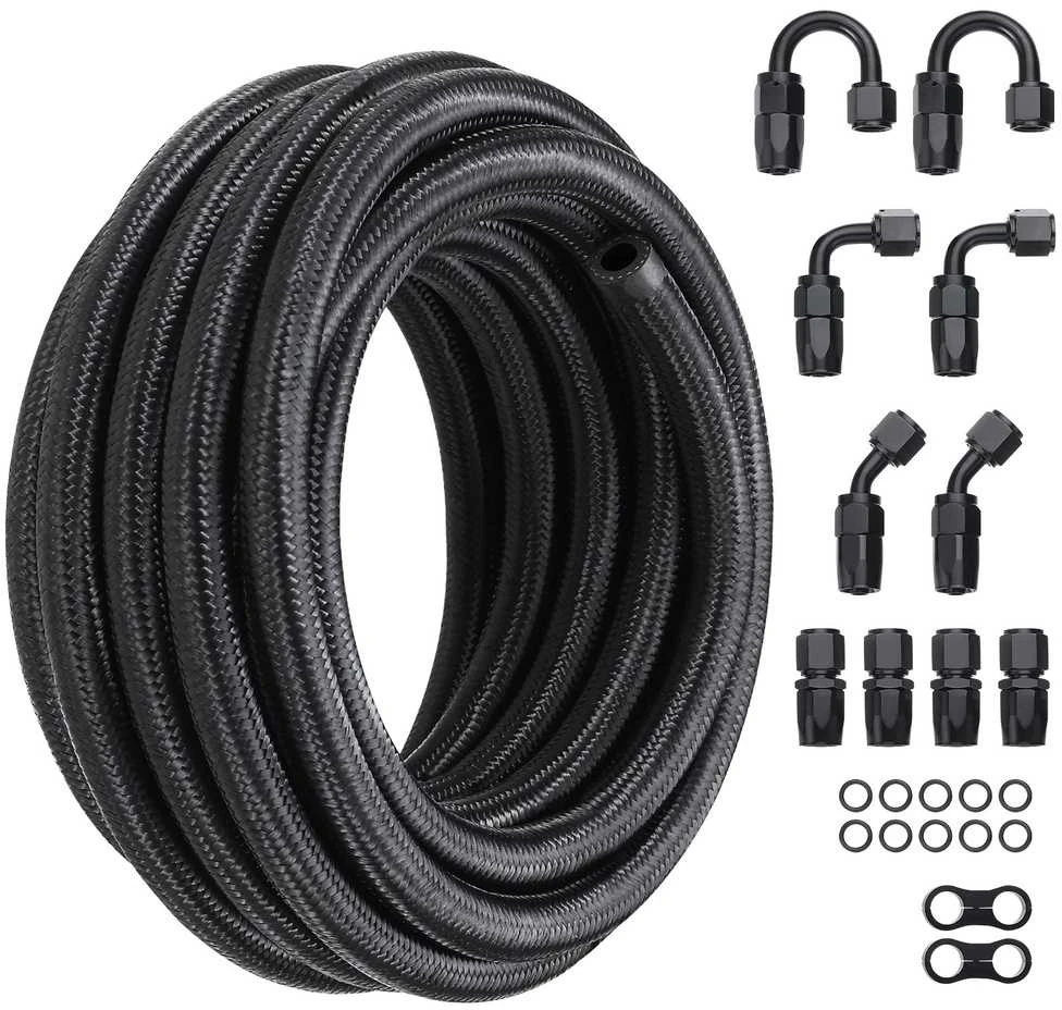 VEVOR Kuro linijos komplektas, 6,1 m, 8AN, Nailonas, Nerūdijantis plienas, CPE guma