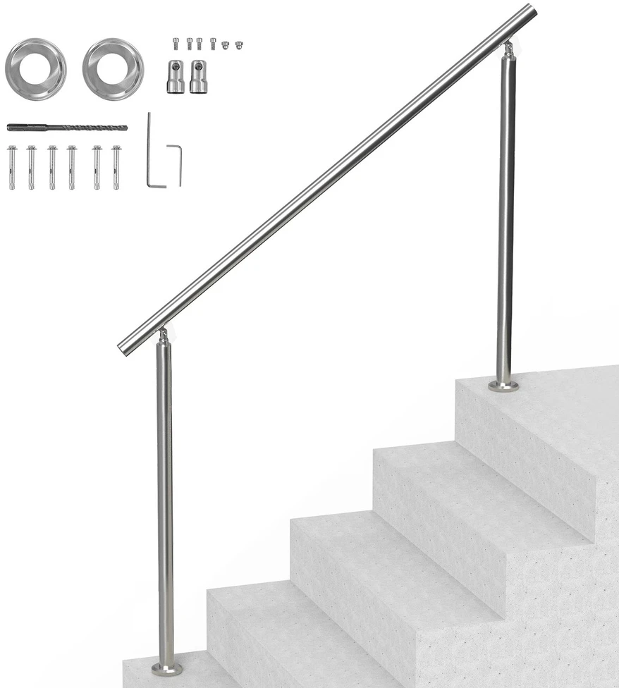VEVOR Lauko turėklai 150 cm laiptams