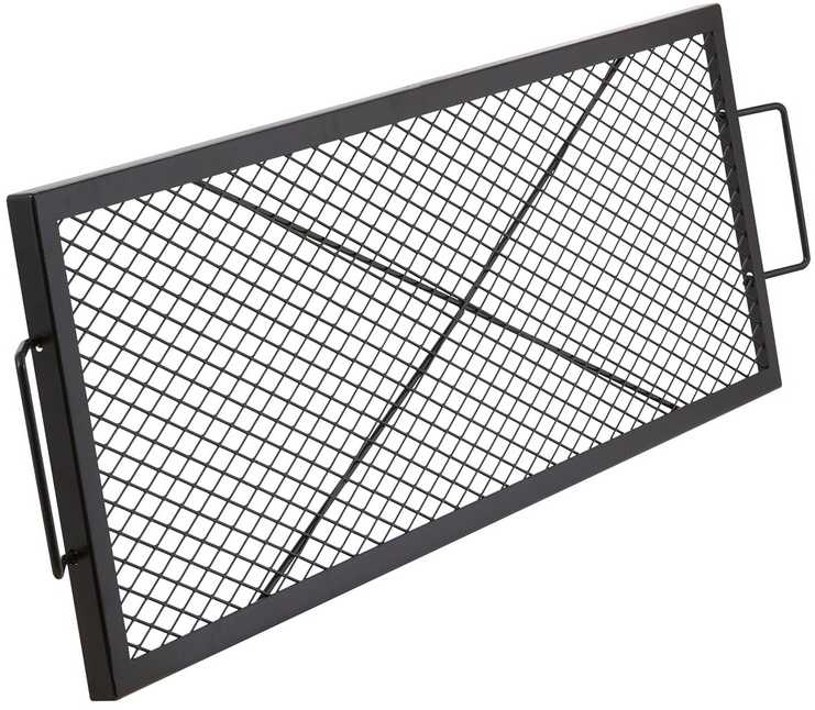 VEVOR Laužavietės grotelės, Lauko kepimo grotelės, 112 cm