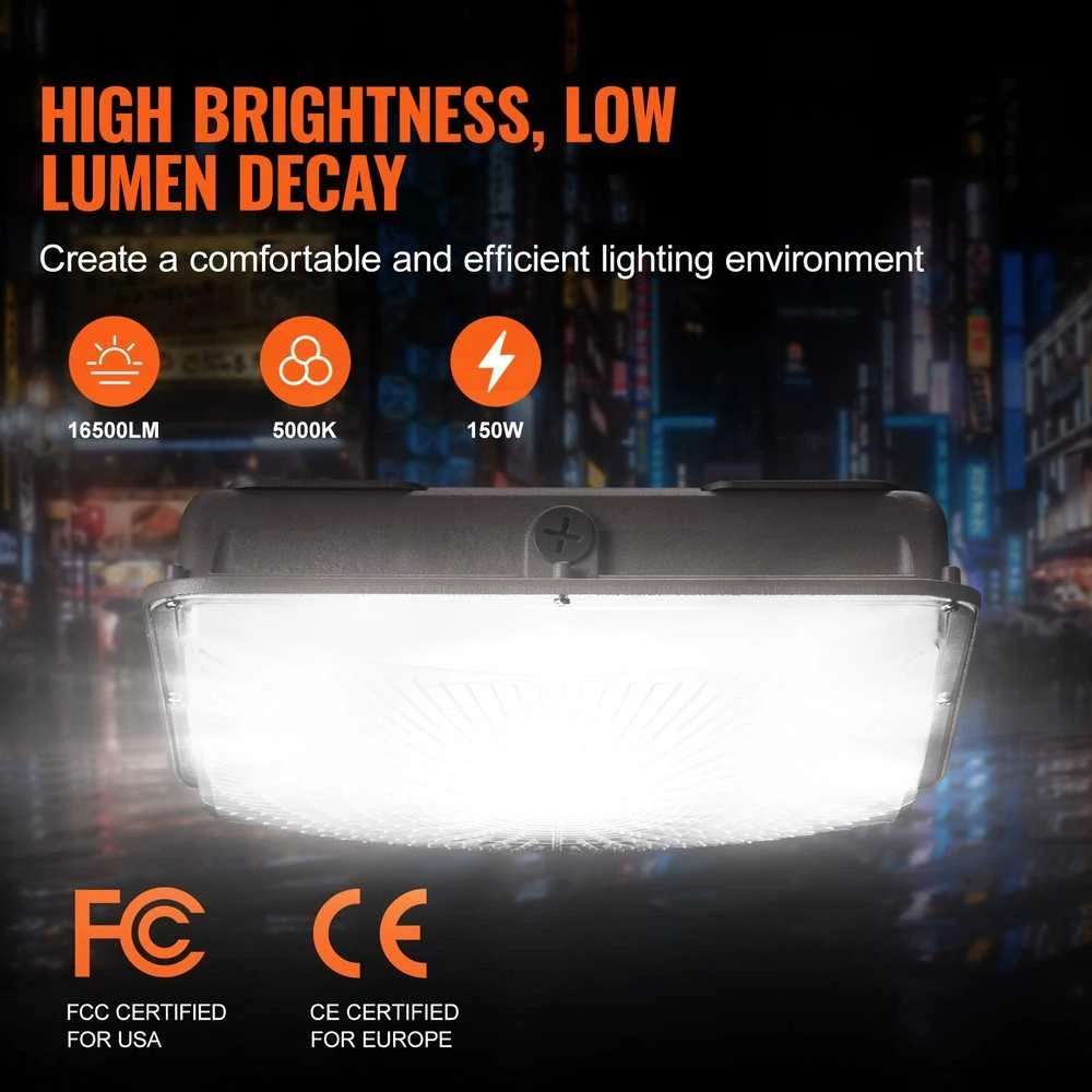 LED šviestuvas, 150W, Dienos šviesa, IP65, Atsparus vandeniui