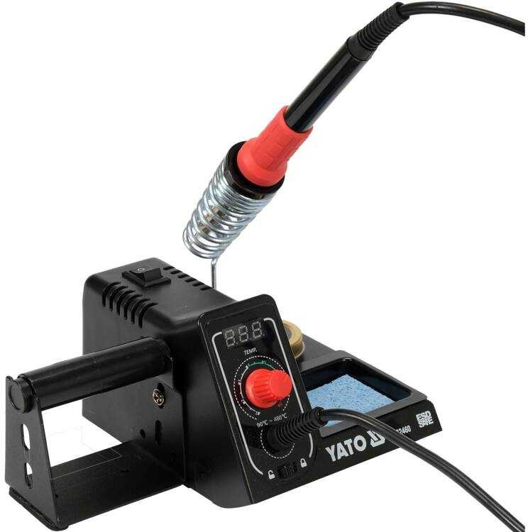 Litavimo stotis su 60 W galia ir LED ekranu, temperatūros valdymas, skaitmeninė litavimo stotis, elektroninė litavimo stotis