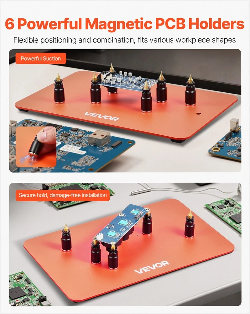 VEVOR Magnetinės pagalbinės rankos litavimo stotis