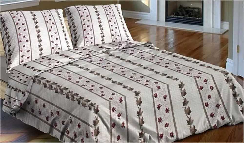Medvilninės perkalio patalynės komplektas, 200x220 cm užvalkalas su 2 pagalvių užvalkalais, 140 g/m², užsegimas sagomis, nereikia lyginti, storas ir patvarus, miegamojo tekstilė