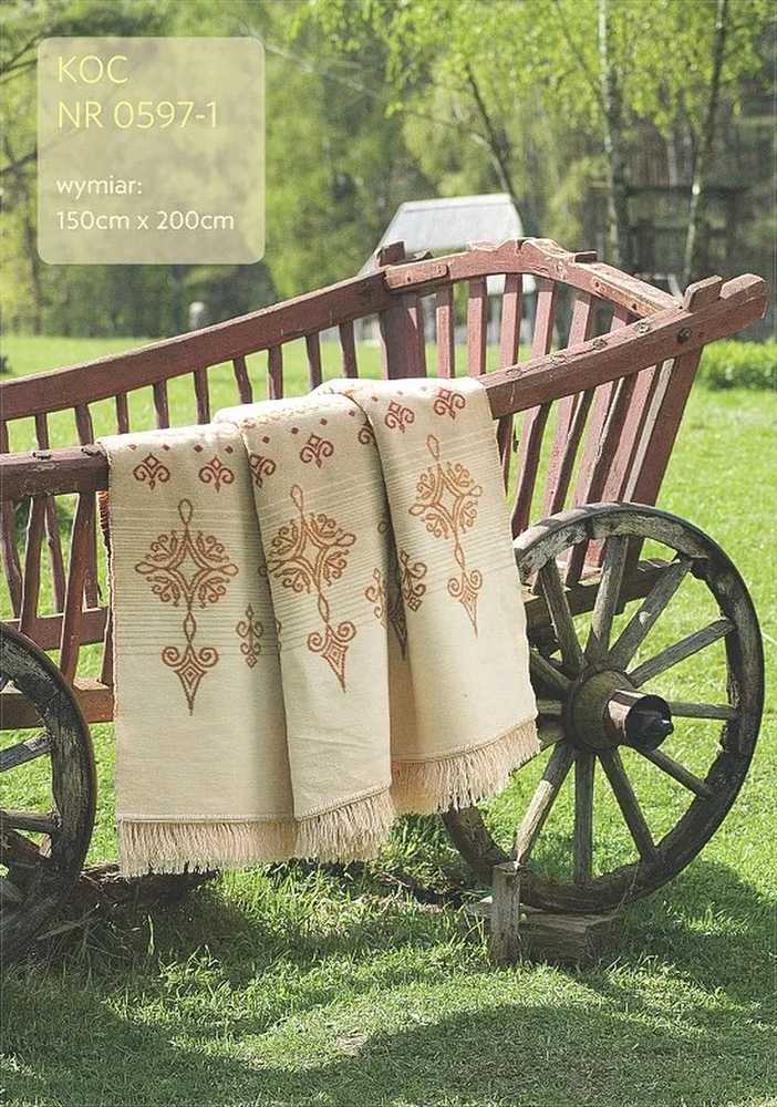 Medvilninis akrilo pledas 150x200 cm, dvipusis užtiesalas su kutais, kreminė smėlio spalva, šilta jauki dovana, lovos užtiesalas