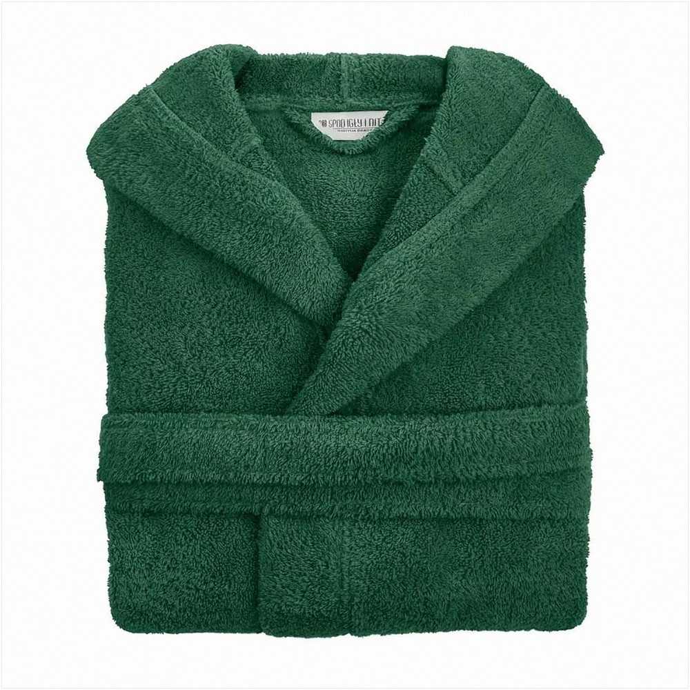 Medvilninis kilpinis chalatas su kapšonu, unisex dizainas, 450 g/m² tankis, chalatas iki kelių su kišenėmis, sugeriantis viešbučio stiliaus chalatas, namų apranga