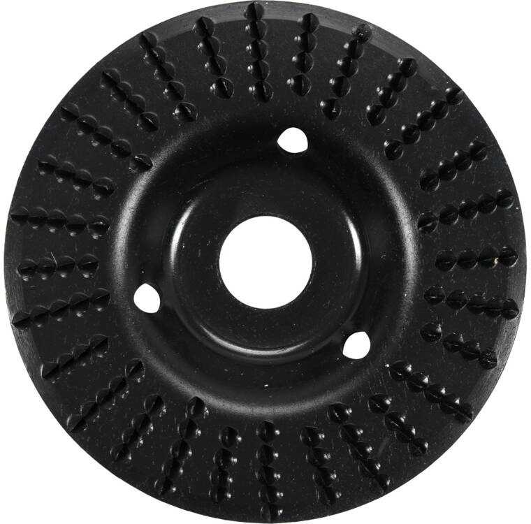 Medžio dildė, išgaubta, 125 mm skersmens, šlifavimo ir frezavimo įrankis