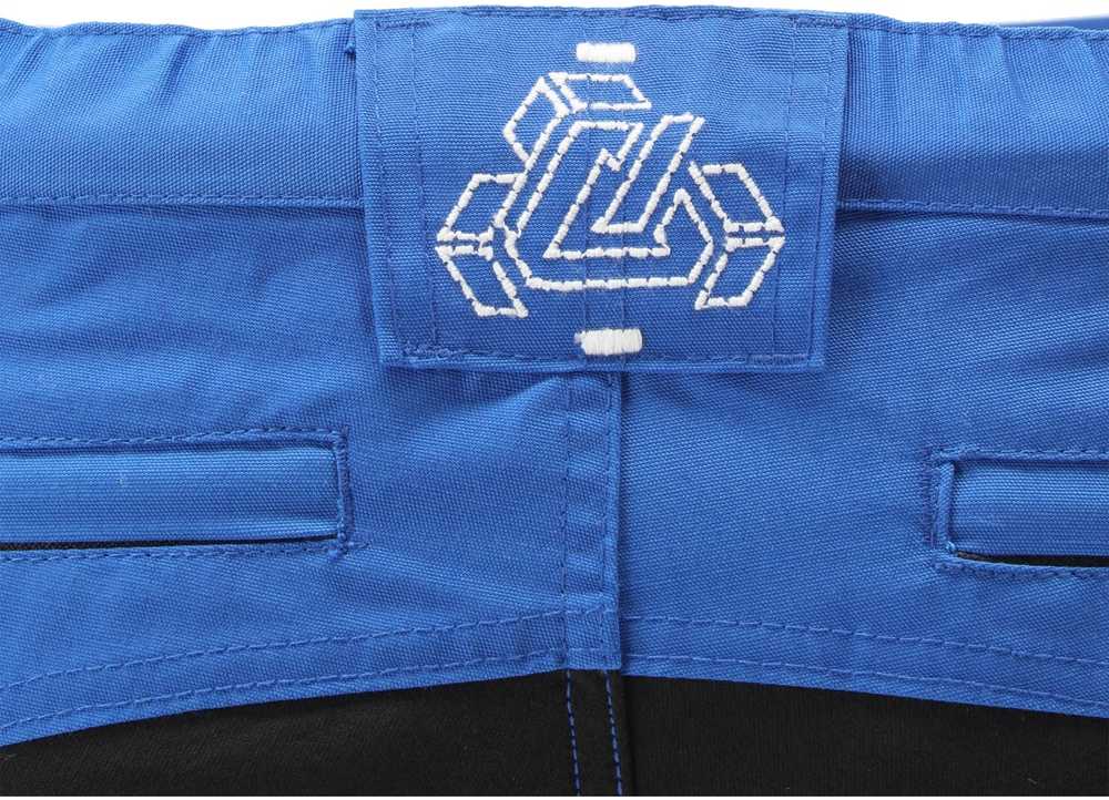 Mėlynos ir juodos darbo kelnės su 4 krypčių tampriais įdėklais, 2XL, darbo kelnės, patvarios darbo kelnės, Serwal darbo drabužiai