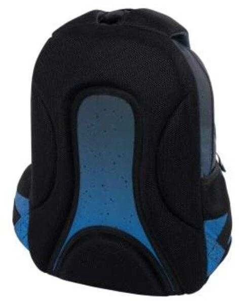 Mokyklinė kuprinė Nasa, 39 cm, mėlyna/juoda