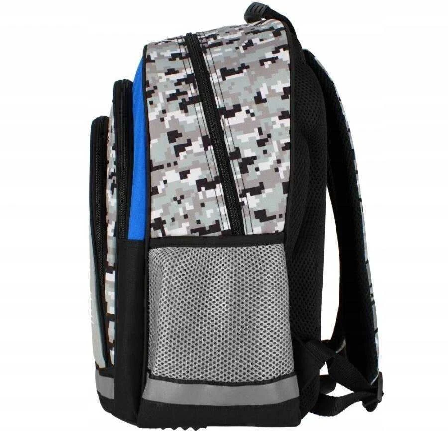 Mokyklinė kuprinė Starpak Pixel Pilkas 527188