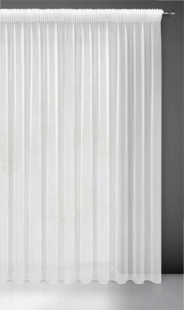 Eurofirany Paruošta poliesterio užuolaida su sutraukimo juosta, lietaus lašų tekstūra, apsauga nuo saulės šviesiems kambariams, 350x270 cm dydis, dieninė užuolaida langams Dieninės užuolaidos