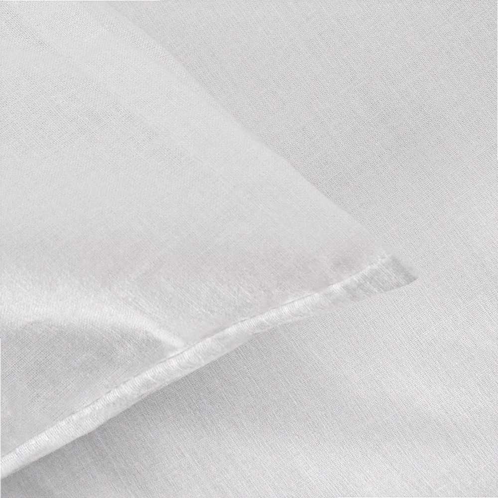 Patalynės komplektas Baltas lygus viešbučio antklodės užvalkalas, 220x200 cm, 30 cm įkišamas atvartas, 100% medvilnė, 145 g/m², intensyviam naudojimui, kokybiška patalynė
