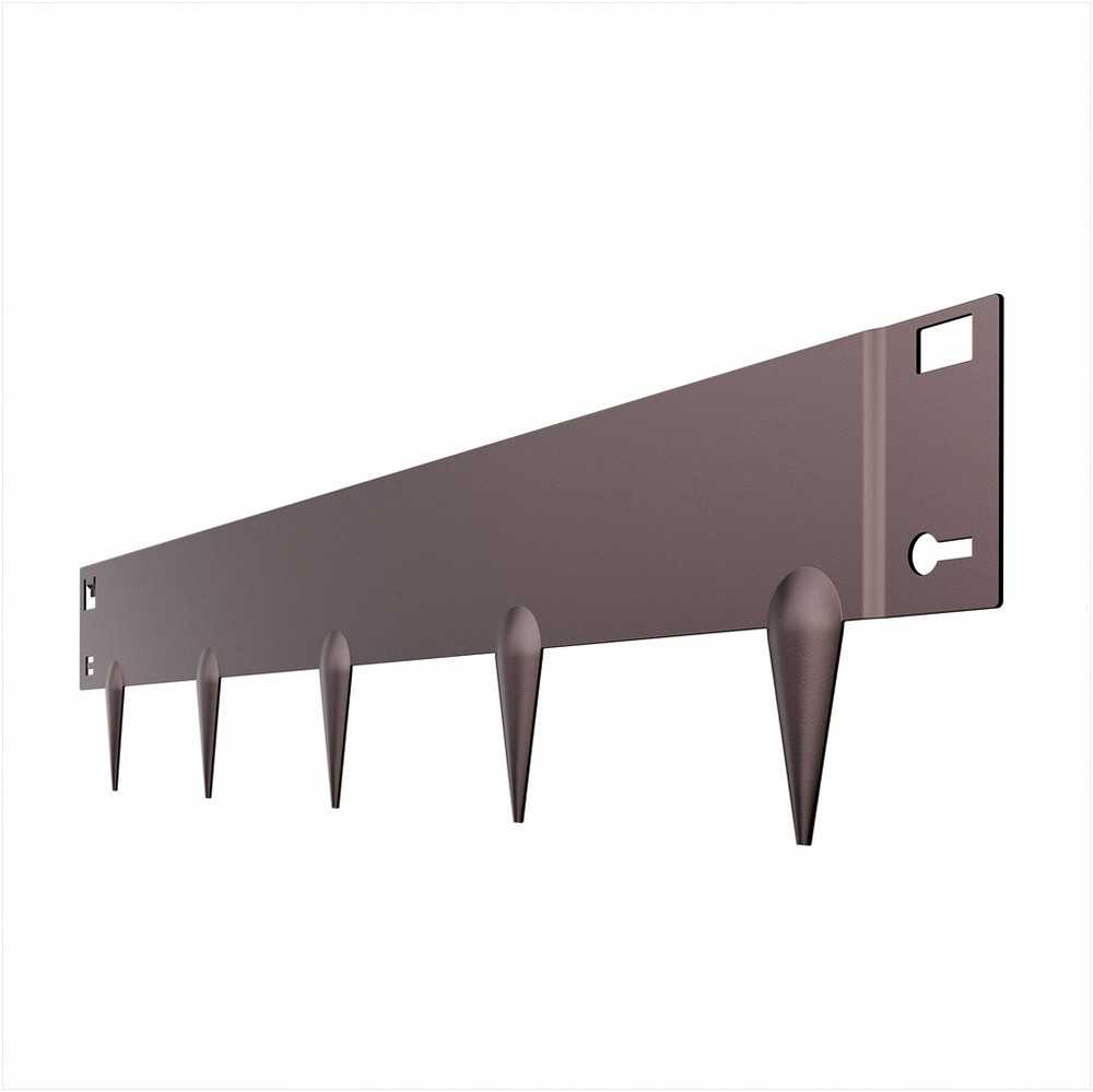 VEVOR Plieninė krašto juosta 5 x 99cm ruda