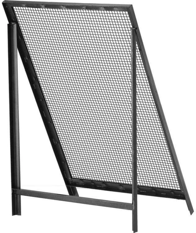 Plieninis statybinis sietas 60 x 100 cm, 10 mm tinklelio dydis, grunto smėlio sietas, statybinis sietas, statybinių medžiagų sietas