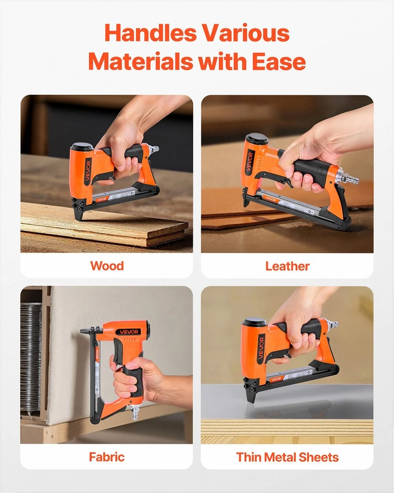 VEVOR Pneumatinė kabino mašina medienos ir DIY darbams