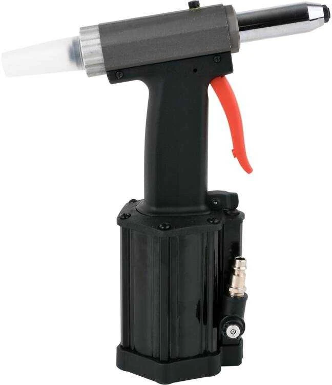 Pneumatinis kniediklis metalui sujungti, ergonomiško dizaino, kniedžių pistoletas, pneumatinis kniedijimo įrankis