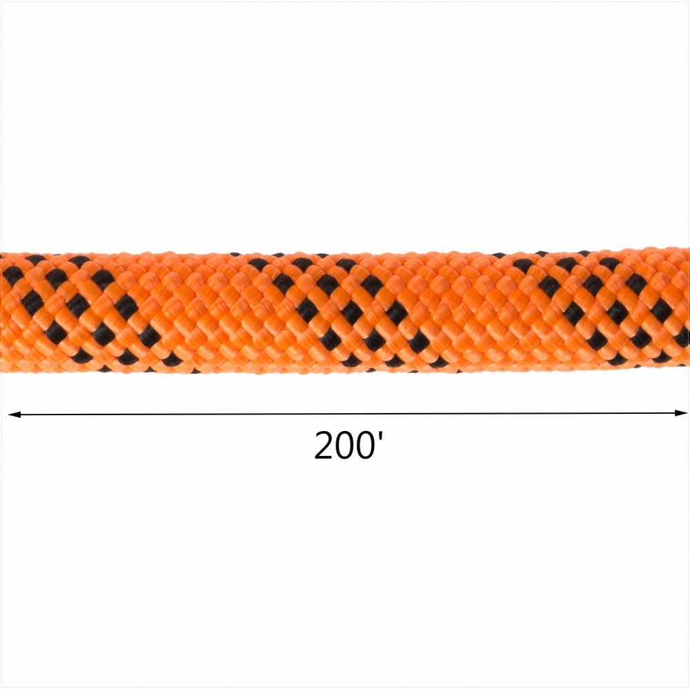 Poliesterinė virvė kroviniams traukti 11.1 mm 61 metras, didelio stiprumo, atspari dilimui, tvirta tempimo virvė, poliesterio virvė traukimui
