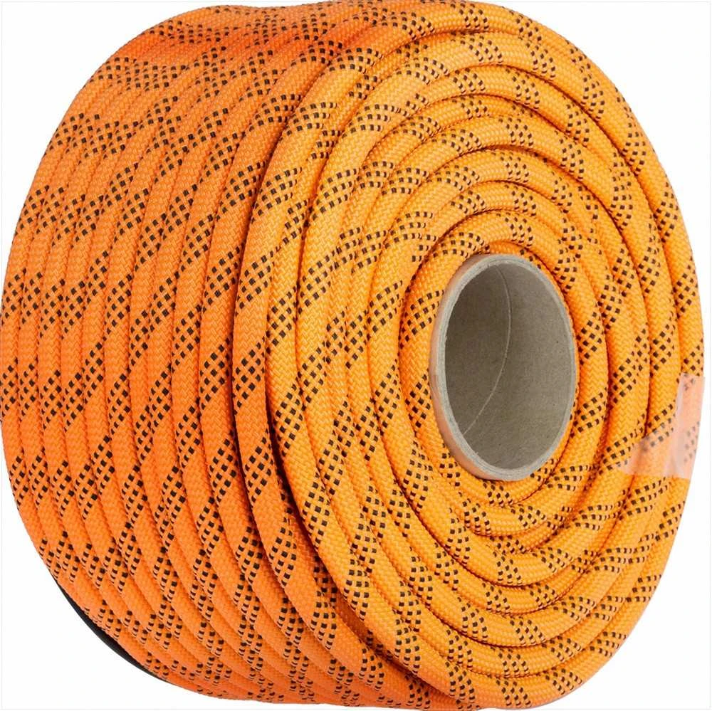 Poliesterinė virvė kroviniams traukti 11.1 mm 61 metras, didelio stiprumo, atspari dilimui, tvirta tempimo virvė, poliesterio virvė traukimui