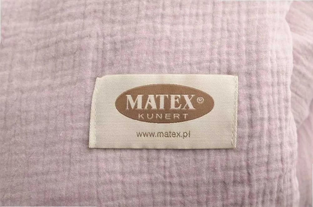 Multitex Pudros rožinės spalvos medvilnės muslino patalynės komplektas, 220x200 cm dvisluoksnis antklodės užvalkalas ir pagalvės, kvėpuojanti nelyginama patalynė, minkšta tekstilė