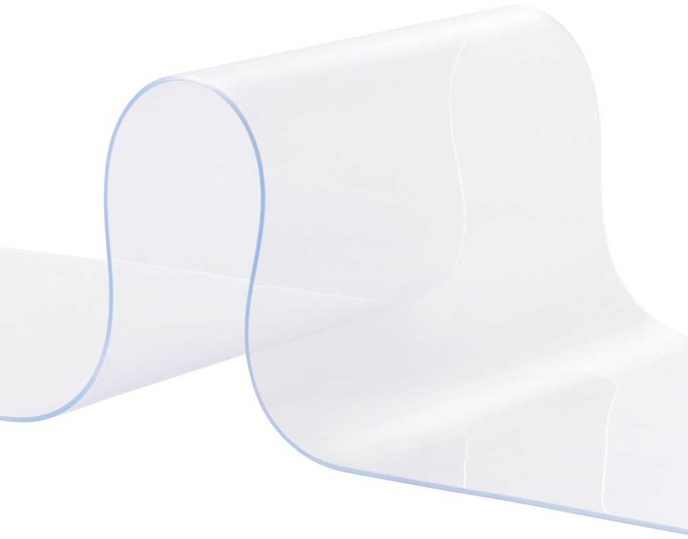 VEVOR PVC juostinė užuolaida, 2 mm storio, 25 m ilgio, skaidri