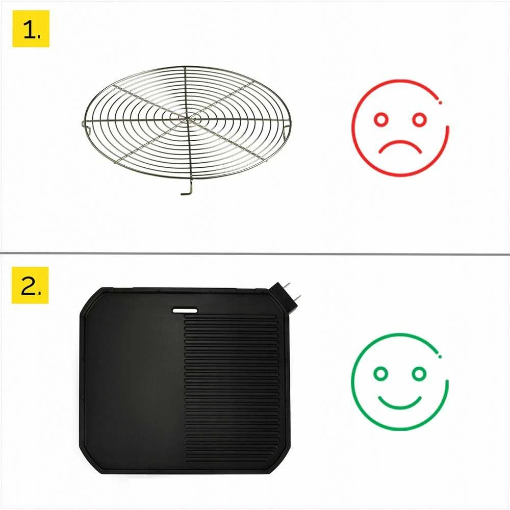 Roast Master Elektrinis sodo grilis 5-in-1 didelis pastatomas, didelė galia 3050W, bedūmis su termometru, vidaus ir lauko elektrinis kepsninė, elektrinis grilis terasai