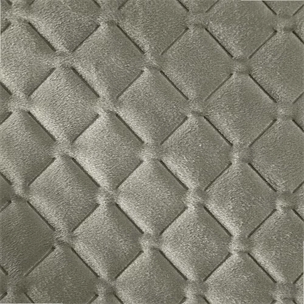 Eurofirany Sidabrinis geometrinis aksominis pledas, 200x220 cm dekoratyvinė lovatiesė, modernus svetainės pledas, minkštas poliesterio pledas, dvipusis pledas, namų tekstilė Lovatiesė