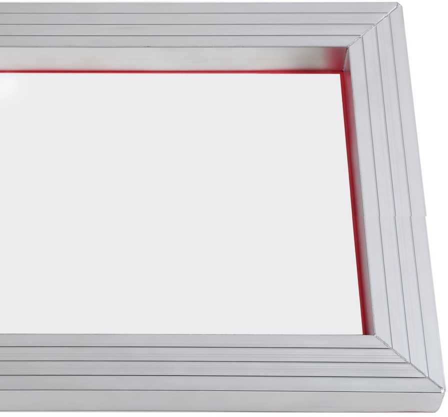 VEVOR Šilkografijos rinkinys su 40,6 x 50,8 cm aliuminio rėmeliais, 110 tinklelio tankis, šilkografijos rinkinys, šilkografijos rėmelis, audinių marginimo rinkinys