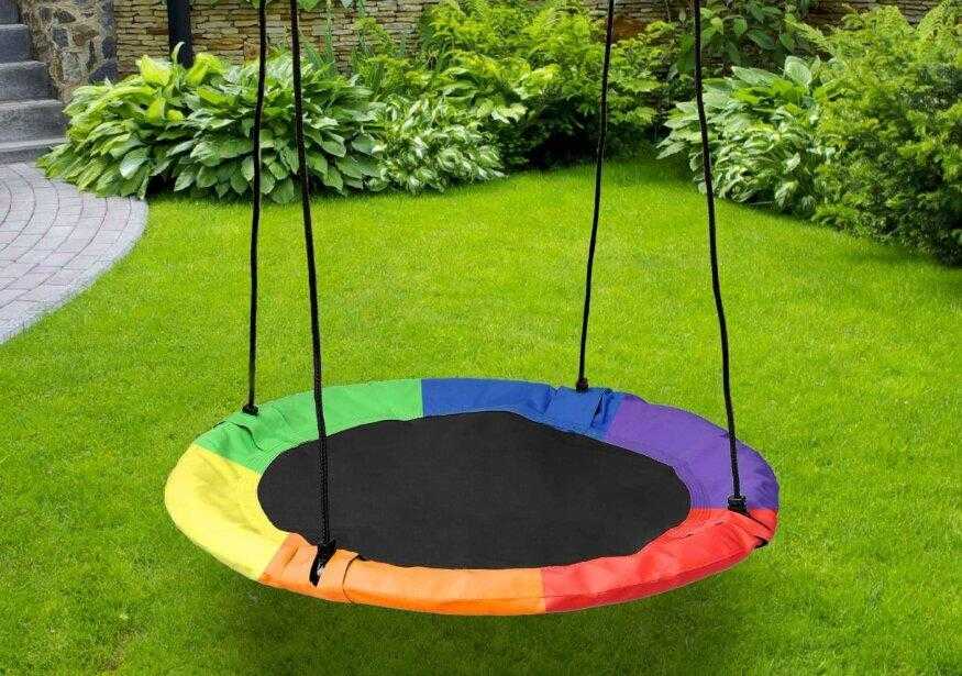 Sodo sūpynės gandralizdis Romek, 60 cm