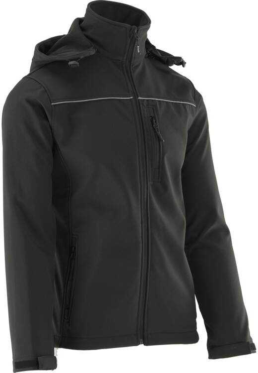 Yato Softshell striukė su gobtuvu, atspari vandeniui, kvėpuojanti, darbo striukė, striukė lauke, softshell paltas
