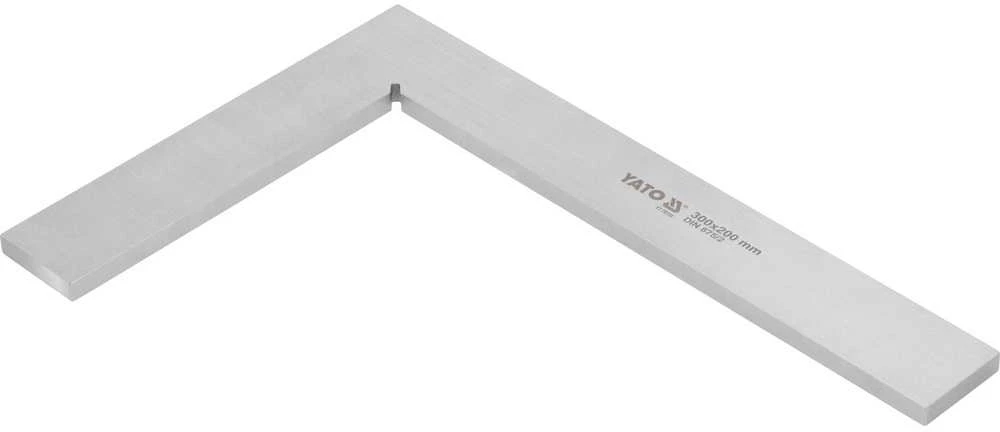 Staliaus kampainis 300x200 mm, plokščias plieno, 90 laipsnių kampas, inžinieriaus kampainis, staliaus matavimo kampainis