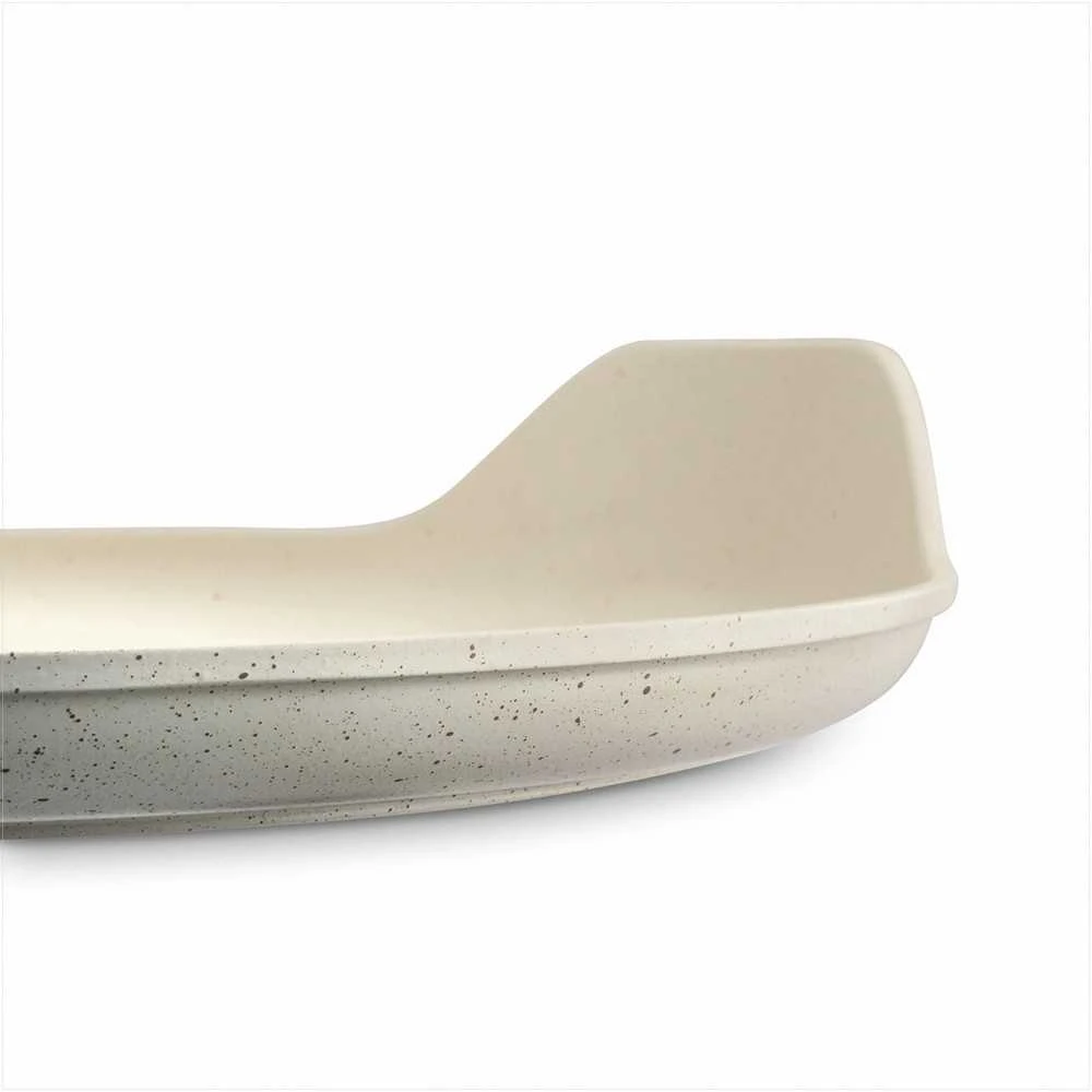 Starke Pro Indukcinė blynų keptuvė 26 cm su nuimama soft-touch rankena, kreminės spalvos neprisvylanti keptuvė lietiniams, keptuvė nuimama rankena, 26 cm neprisvylanti blynų keptuvė, virtuvės indai blynams