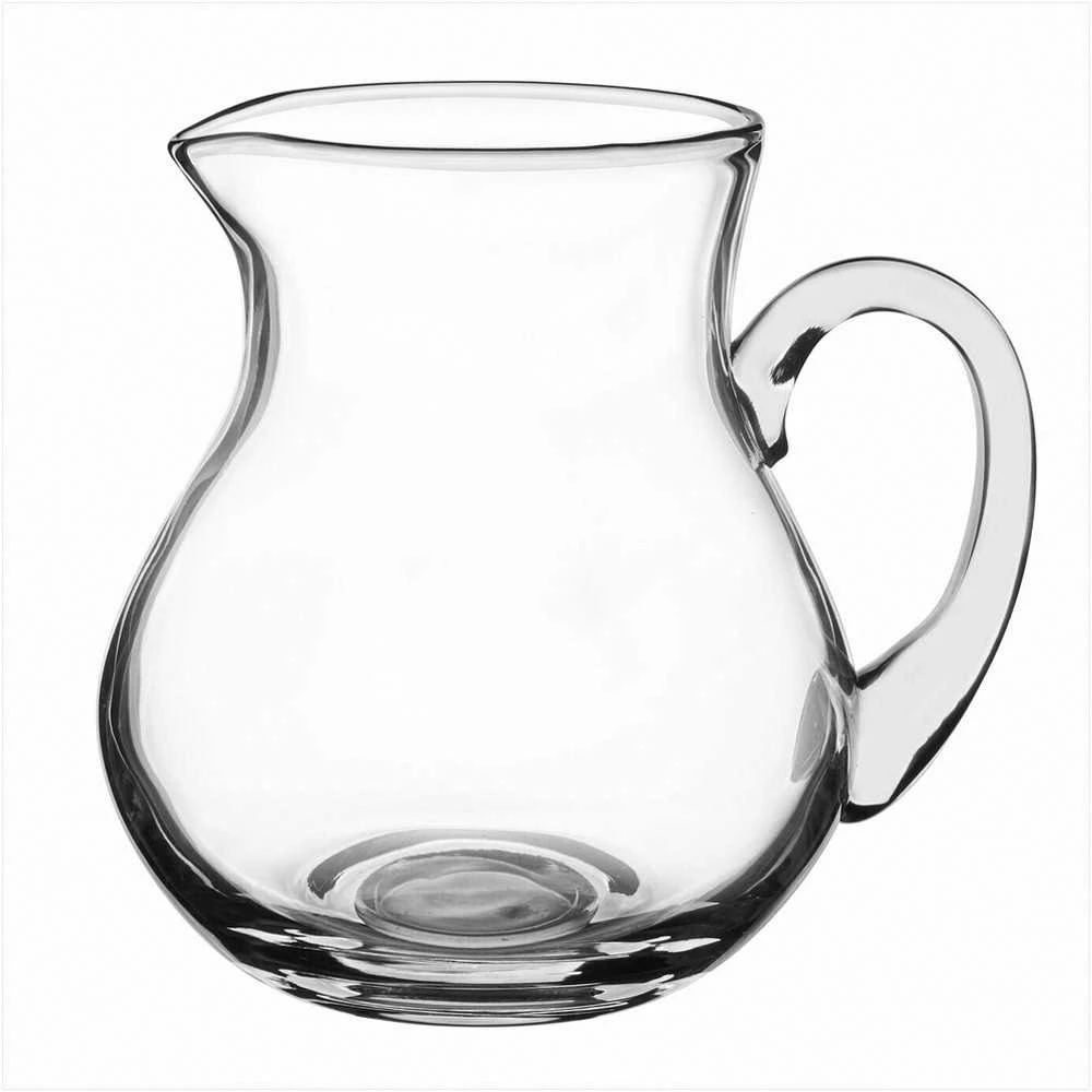 Lumarko Stiklinis gėrimų ąsotis 1.5 litro, ergonomiška rankena ir tikslus snapelis, skaidraus stiklo ąsotis šaltiems gėrimams, 1.5L stiklinis indas vandeniui, stilingas stalo serviravimo indas