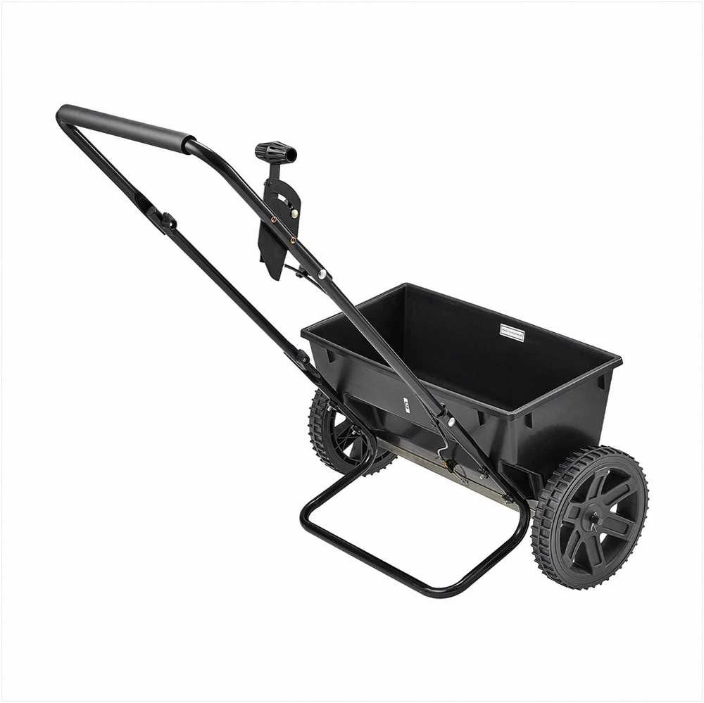 Stumiamas barstytuvas sodui ir vejai, 22,6kg talpa, 30 barstymo nustatymų, 460 mm barstymo plotis, stumiamas vejos barstytuvas, sodo sėklų barstytuvas, trąšų barstytuvas