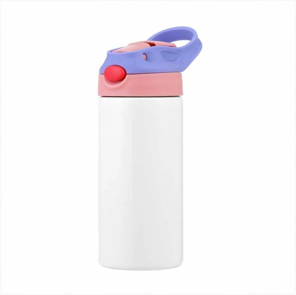 Sublimacinis puodelis 355 ml vaikiška gertuvė, dvigubų sienelių izoliuotas nerūdijantysis plienas, „pasidaryk pats“ personalizavimo rinkinys, 12 dalių vaikams pritaikytų puodelių komplektas