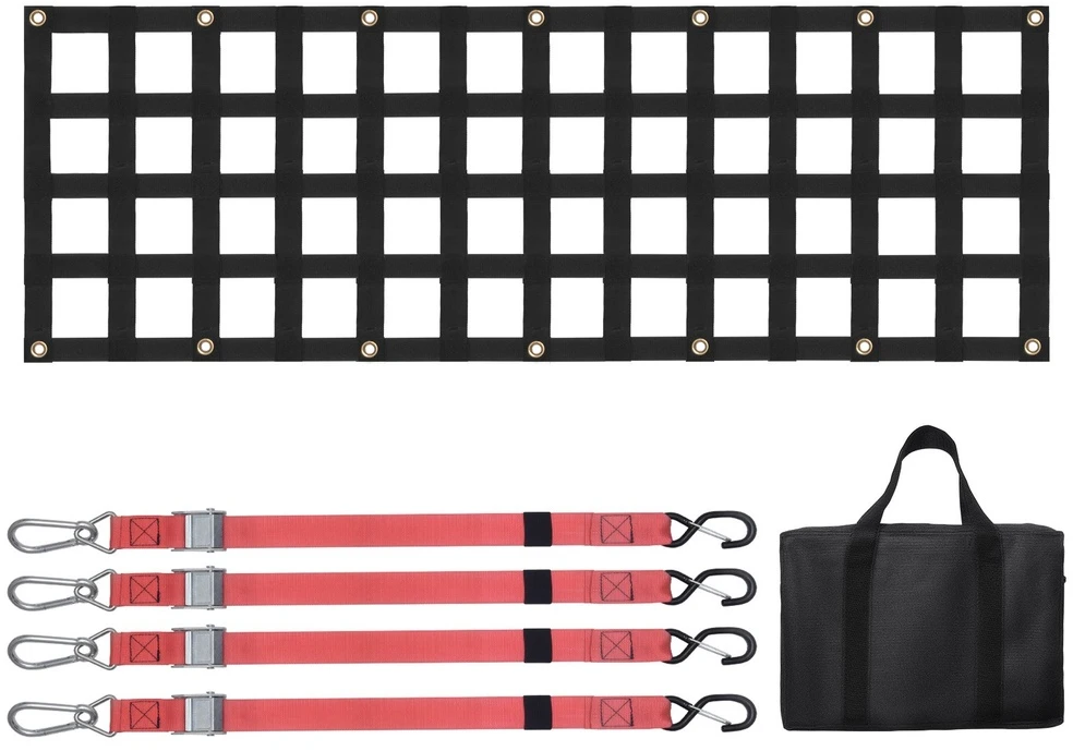 VEVOR pikapo bagažinės tinklas 137 cm x 46 cm