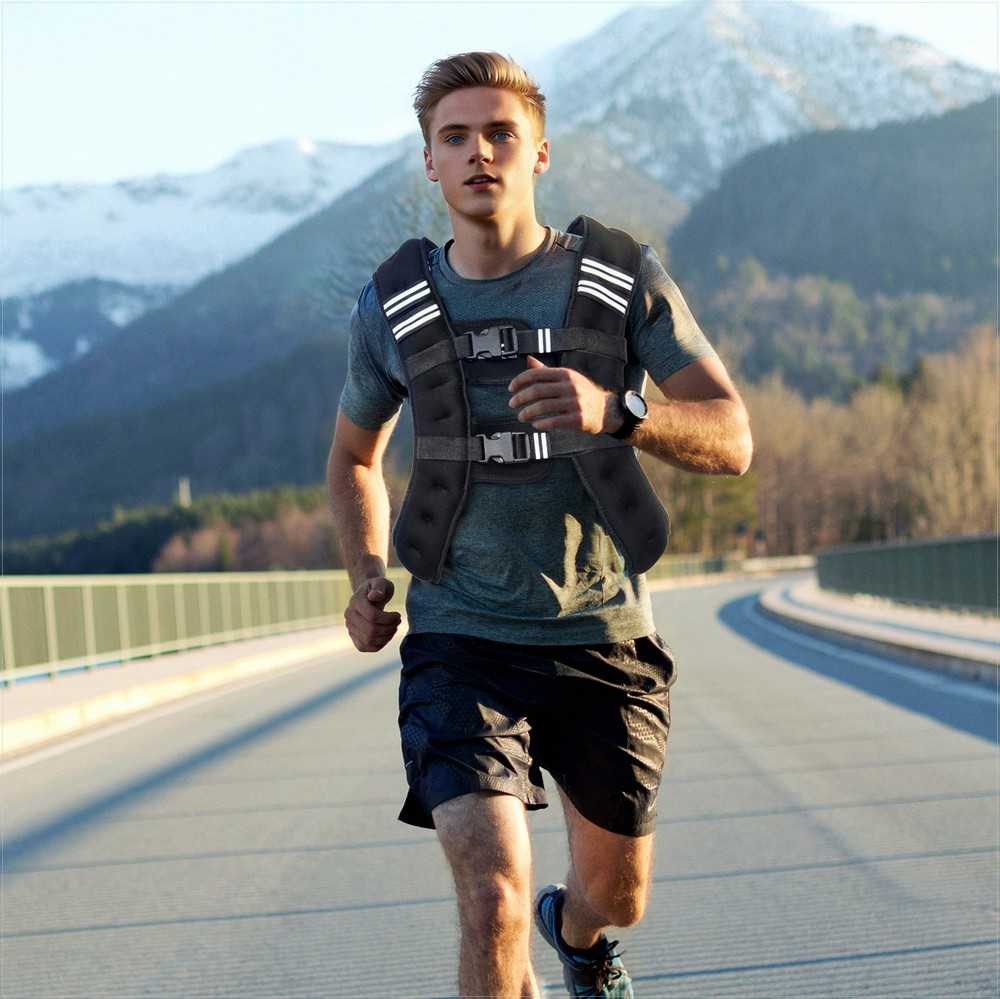Svorio liemenė jėgos treniruotėms, reguliuojama šviesą atspindinti neopreno, fitnesui svorio metimui, bėgimui bėgiojimui, treniruočių liemenė su svoriais, fitneso svorio liemenė, reguliuojama treniruočių liemenė