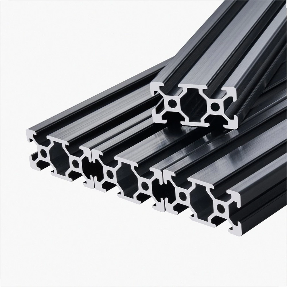 VEVOR 4 vnt. 1000 mm T formos 2040 aliuminio bėgis