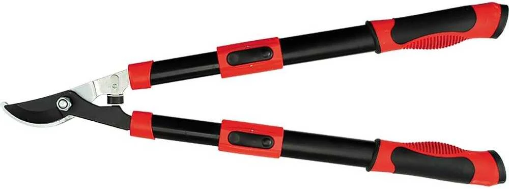 Teleskopinis medžių genėtuvas šakoms, reguliuojamo ilgio 650–900 mm, sodo medžių genėtuvas