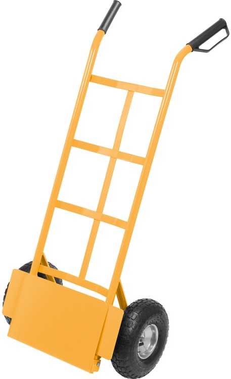 Vorel Transportavimo vežimėlis su pneumatiniais ratais, 250kg, platforminis, sulankstomas, krovinių vežimėlis