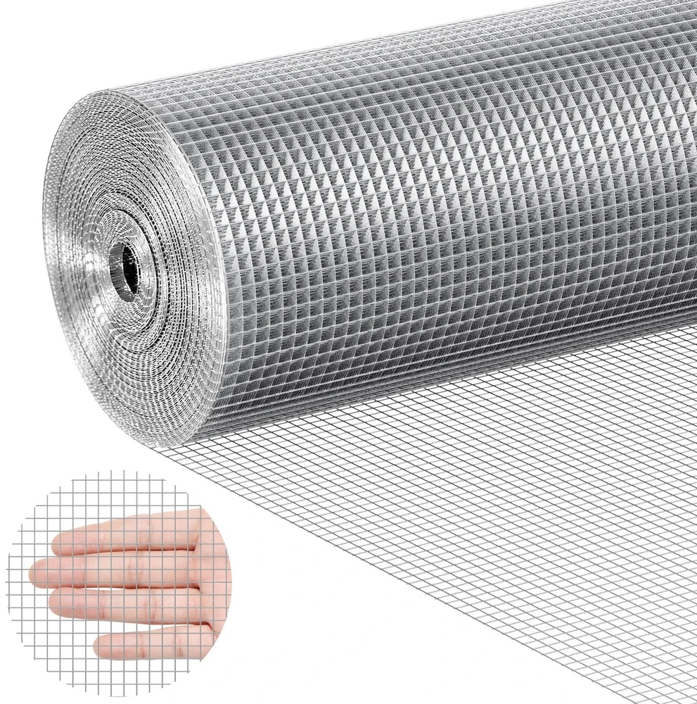 VEVOR Sutvirtinta vielinė tvorelė 6 mm 91 cm x 15 m