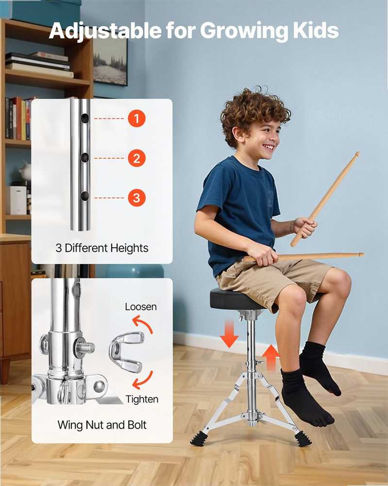 VEVOR Vaikų būgnų rinkinys su 14 cm bosiniu būgnu