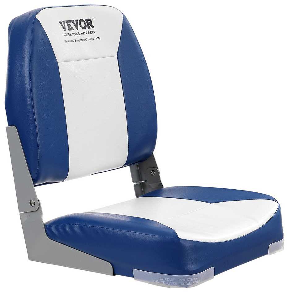 Valties Sėdynė 48cm, Sulankstoma Žvejybinė Kėdė, Kapitono Sėdynė, Pontoninės Valtys, Bazinės Valtys, Valtys Sėdynės
