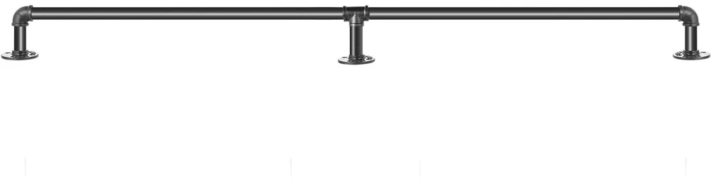 VEVOR Plieninis vamzdinis turėklas laiptams 4FT