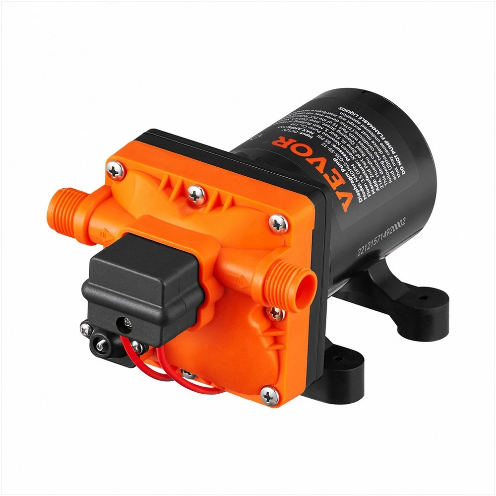 VEVOR Vandens diafragminis siurblys, 13,25 litro, 55 PSI (40-80 PSI)