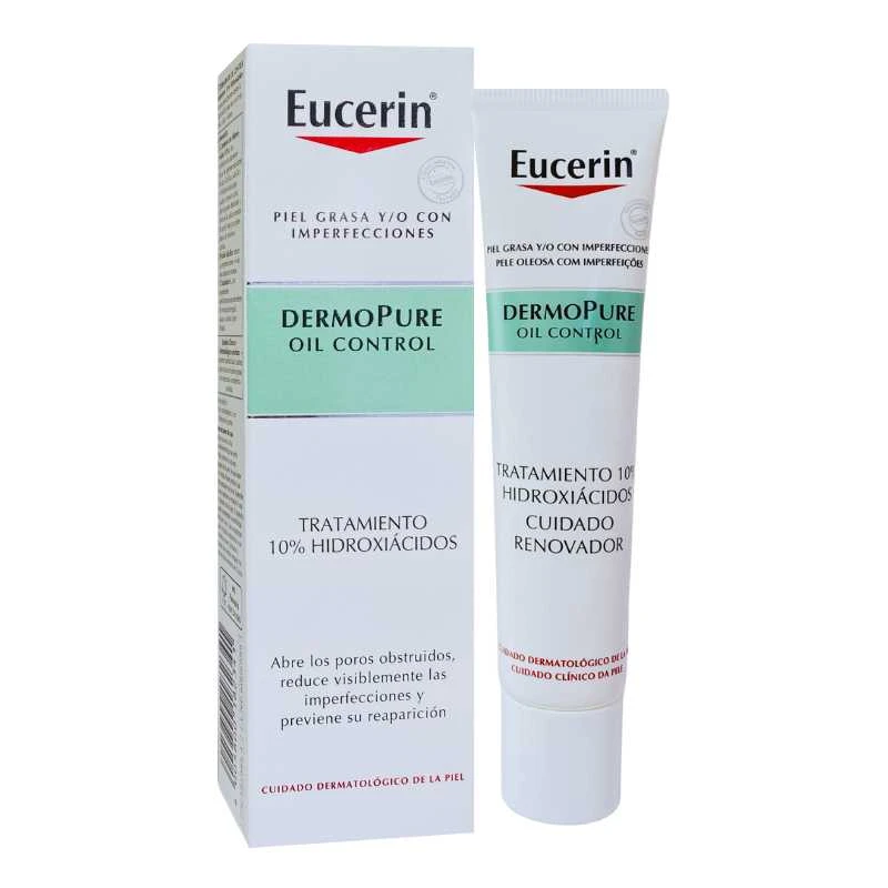 EUCERIN atkuriamasis serumas į aknę linkusiai odai DERMOPURE, 40 ml