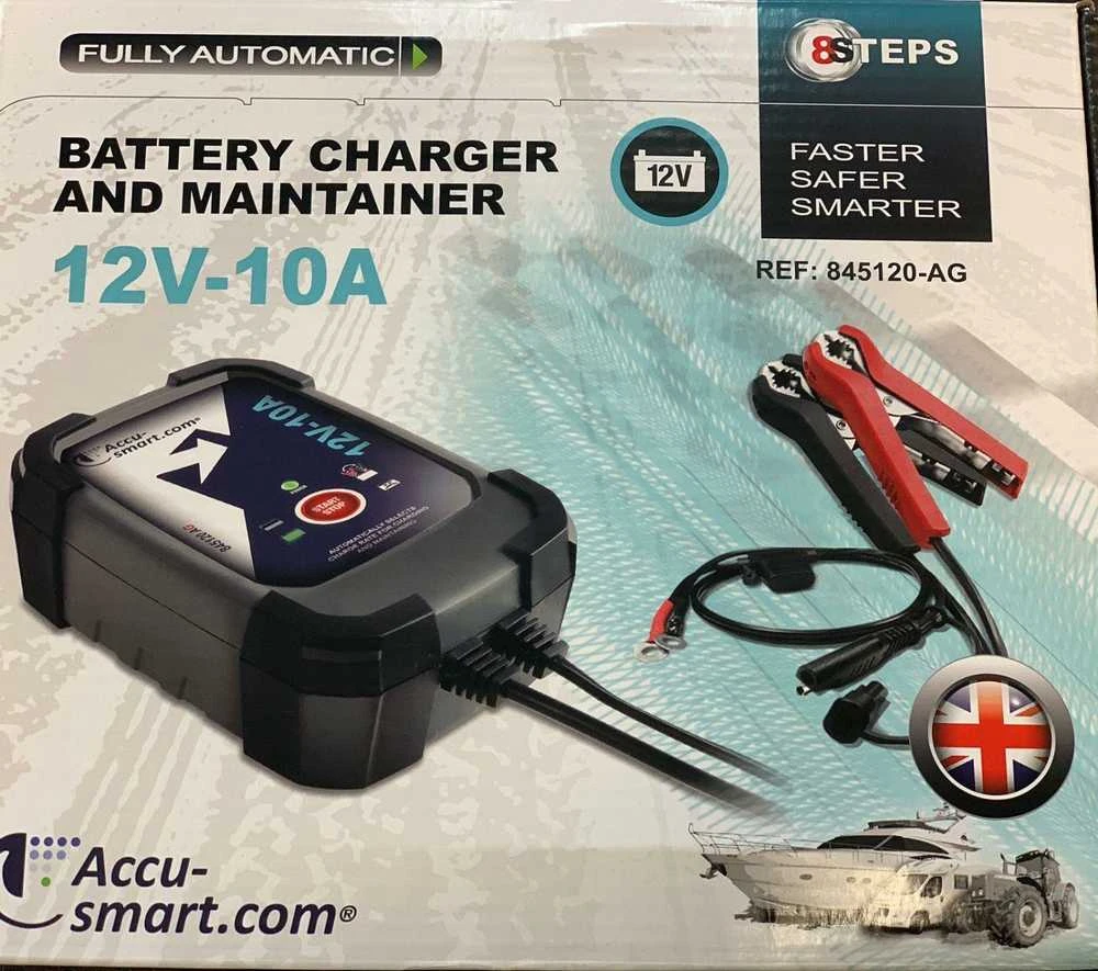 Accu Smart 12V įkroviklio pakuotė