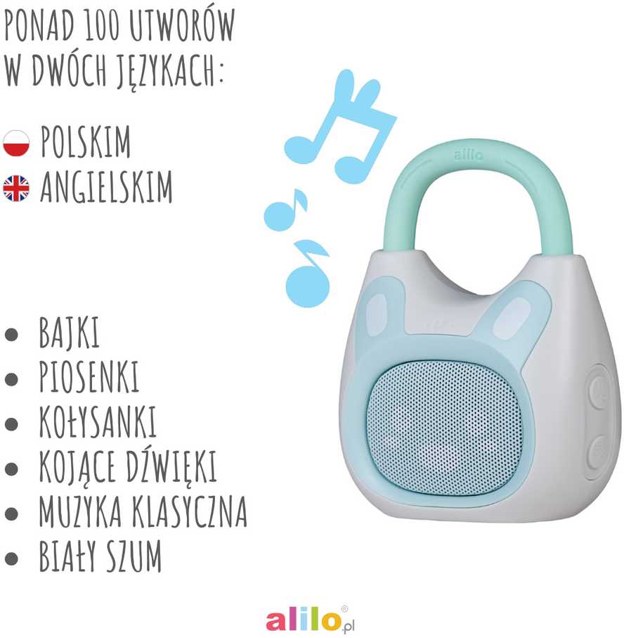 Lavinantis žaislas Alilo Pocket Bunny K1 violetinė+vanilė - PL